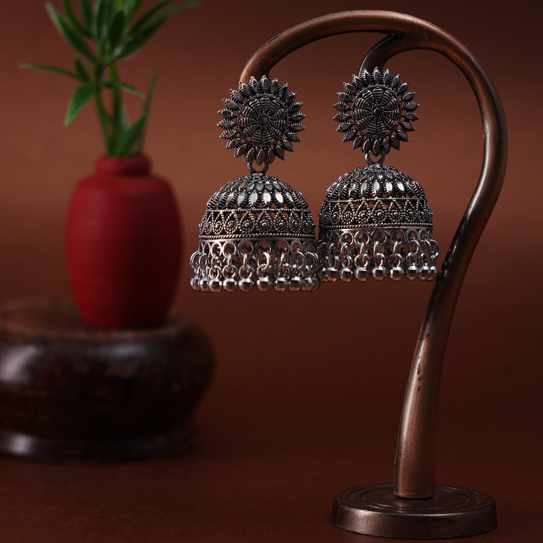 Silver Jhumka form Women – Perfect Fusion of Style and Tradition