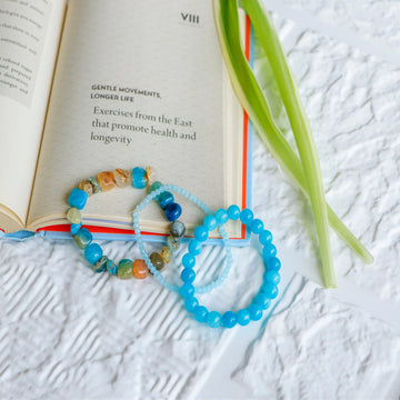 Agate & Jade Bracelet Combo: Vibrant Style with Healing Energy