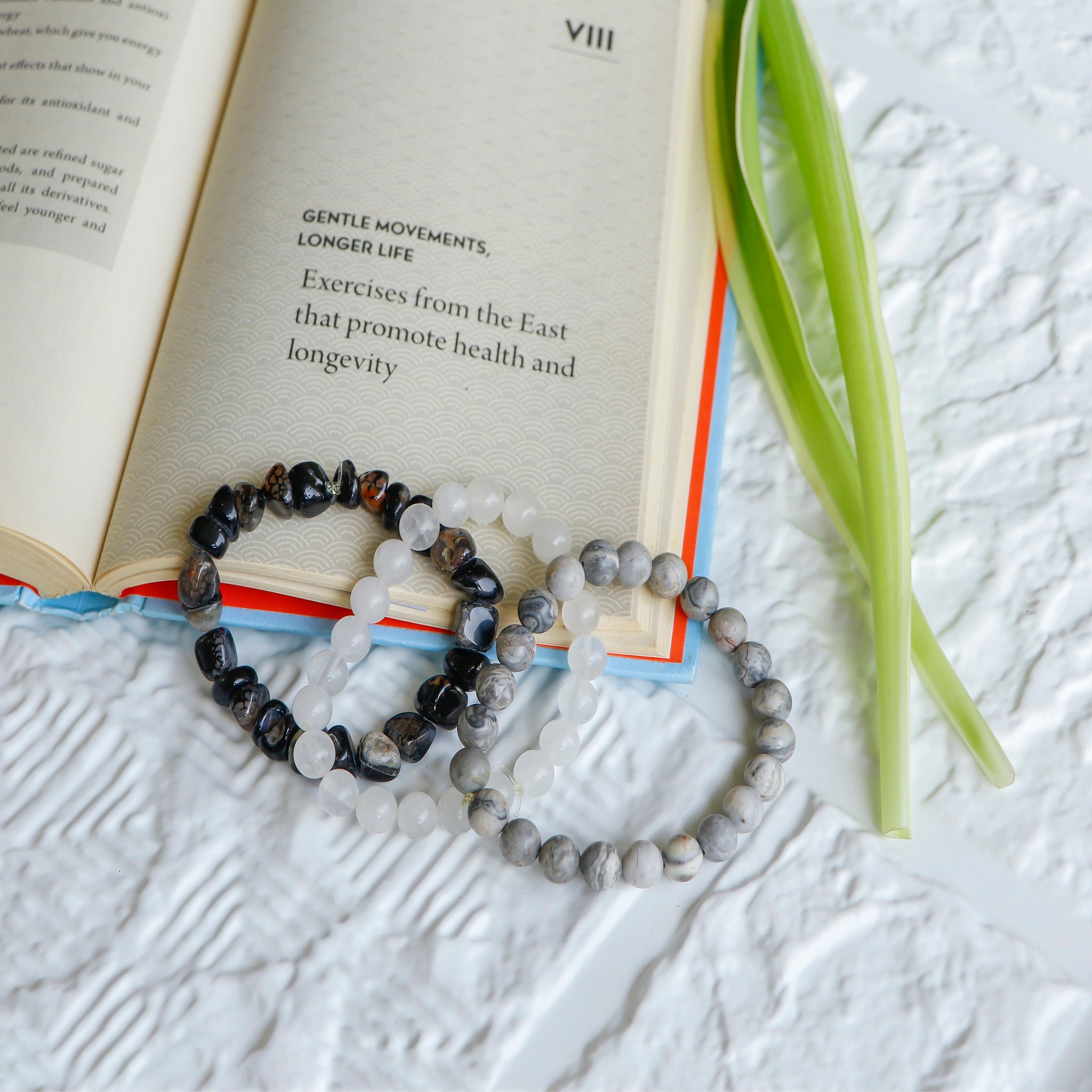 Agate and Jade Bracelet Combo for Style and Healing Energy